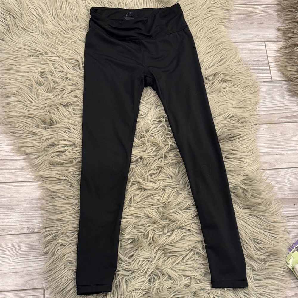 NWOT Athleta Kids Classic Black Leggings